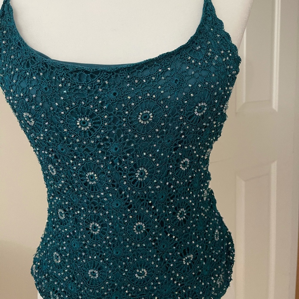 sequin tank top